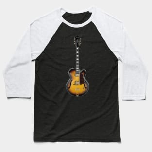 Artistic Archtop Guitar Baseball T-Shirt